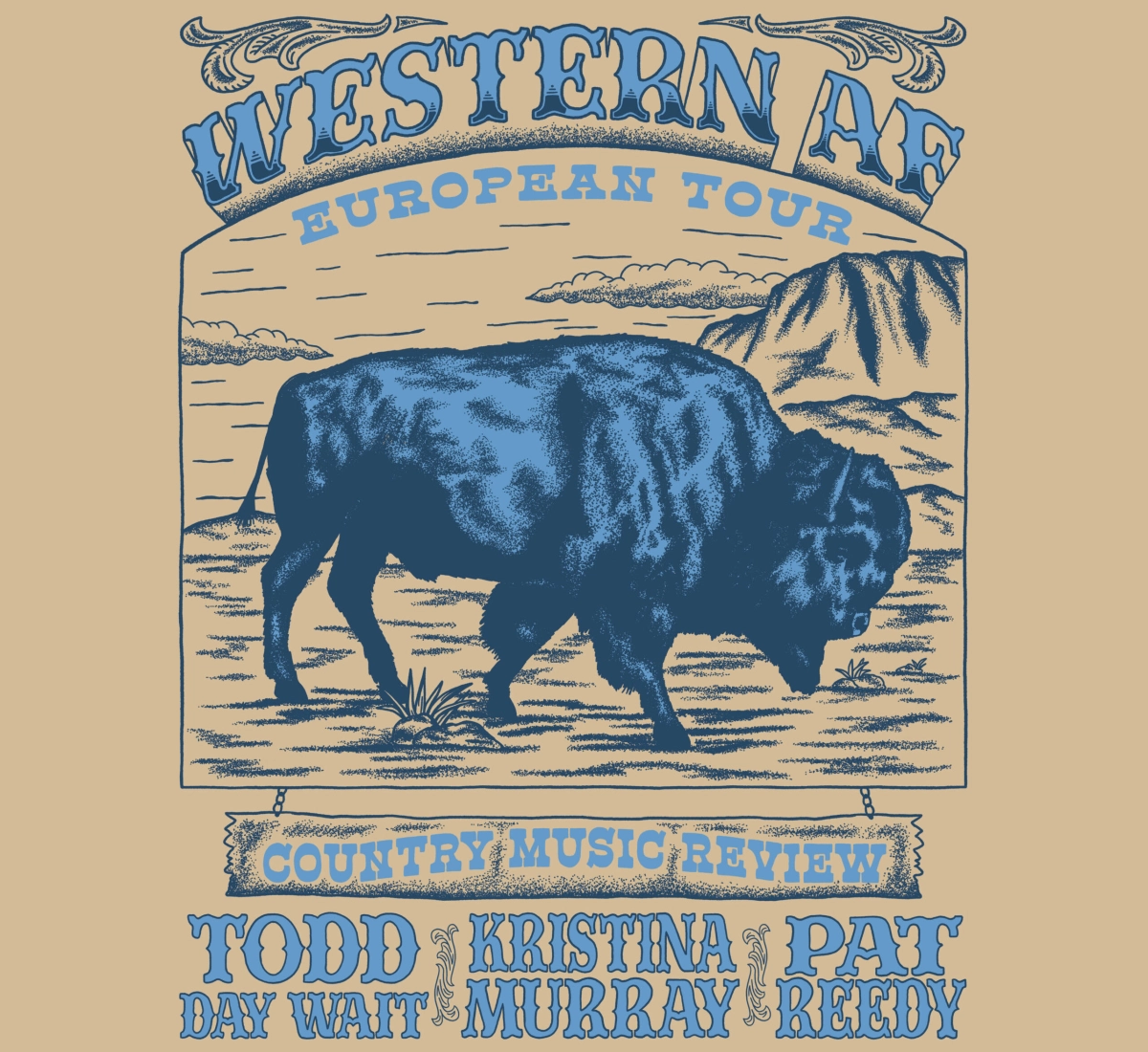 Western AF European Tour Country Music Review